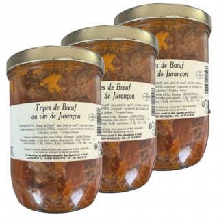 Lot 3x Tripes au vin de Jurançon - Bocal 750g