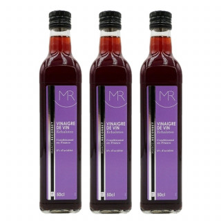 Lot 3x Vinaigre à l'échalote - Bouteille 50ml