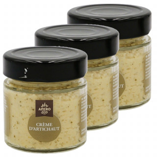 Lot 3x Crème d'artichaut - Bocal 115g