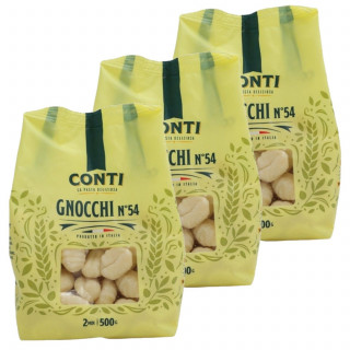 Lot 3x Gnocchi n°54 - Paquet 500g