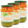 Lot 3x Petits pois carotte - Bocal 425g