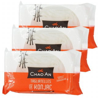 Lot 3x Tagliatelles de konjac - Paquet 375g