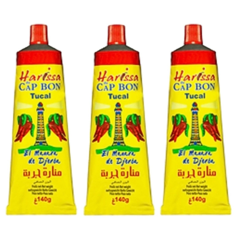 Lot 3x Harissa - Tube 140g
