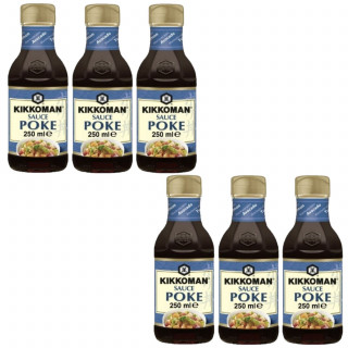 Lot 6x Sauce poke - Bouteille 250ml