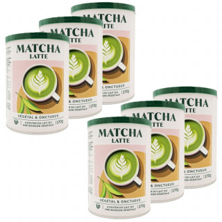 Lot 6x Matcha latte - Boîte 170g
