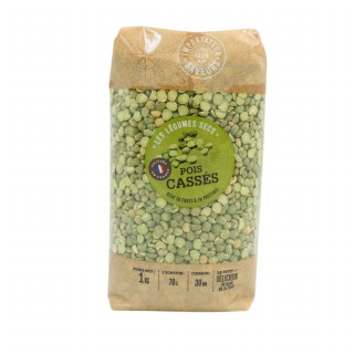 Lot 4x Pois cassés - Paquet 1kg