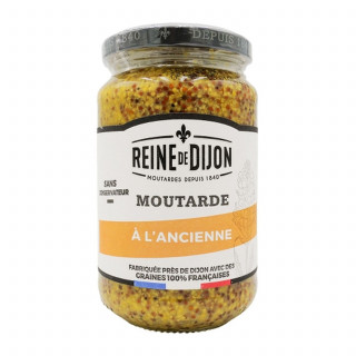 Lot 6x Moutarde à l'ancienne - Bocal 350g