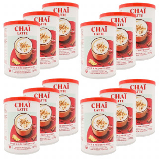 Lot 12x Chaï latte - Boîte 170g