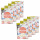 Lot 8x Popcorn sucré au micro-ondes - 3 sachets - Boîte 270g