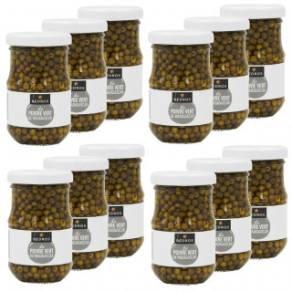 Lot 12x Poivre vert de Madagascar - Bocal 110g