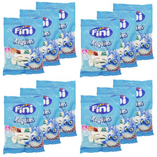 Lot 12x Bonbons requins - Halal - Paquet 90g