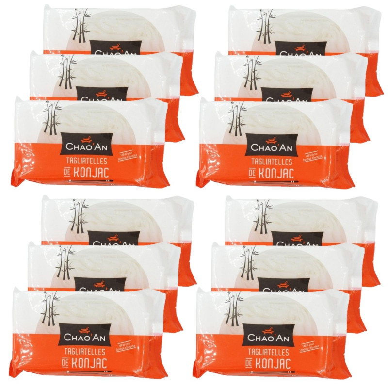 Lot 12x Tagliatelles de konjac - Paquet 375g