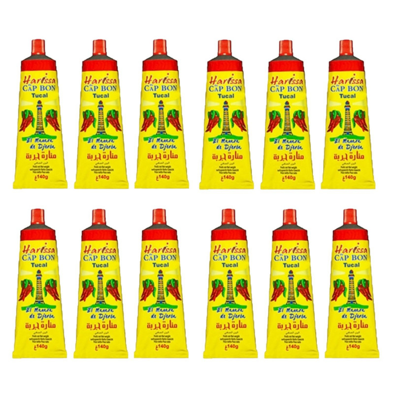 Lot 12x Harissa - Tube 140g