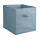 Cube de rangement pliable en tissu avec poignée - 30 x 30 x 30 cm - Bleu clair