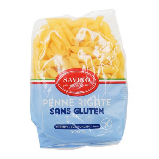 Pâtes Penne rigate - Sans gluten - Paquet 400g