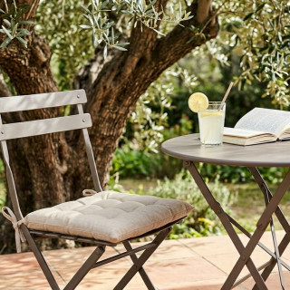 Lot 2x Galette de chaise - Lin