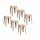 Lot de 6 tabourets empilables SPECTRA - Beige