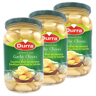 Lot 3x Gousses d'ail marinés - Bocal 370g