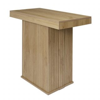 Console table extensible 2 à 10 places SAULK - Beige