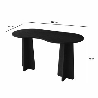 Bureau design organique Noir - BERLIN