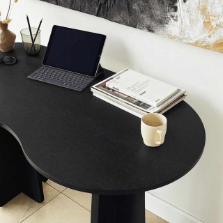 Bureau design organique Noir - BERLIN