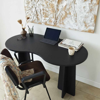 Bureau design organique Noir - BERLIN