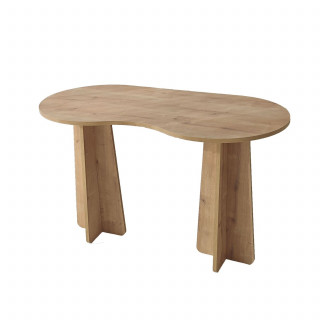 Bureau design organique effet Chêne naturel - BERLIN