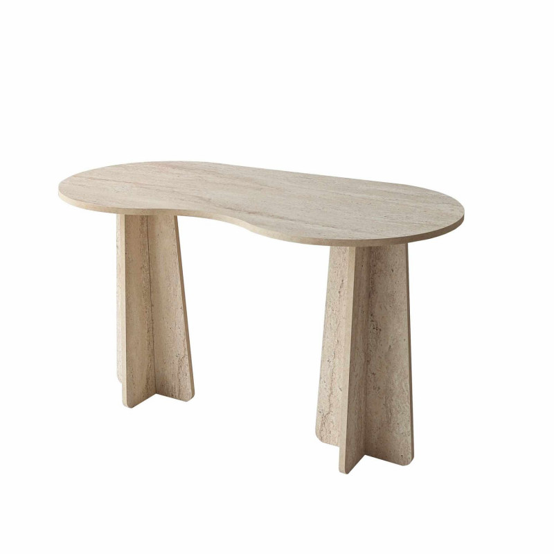 Bureau design organique effet travertin - BERLIN