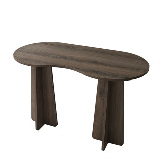 Bureau design organique effet Noyer - BERLIN