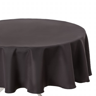 Nappe anti-taches ronde Ophy - Diam 180 cm - Ardoise