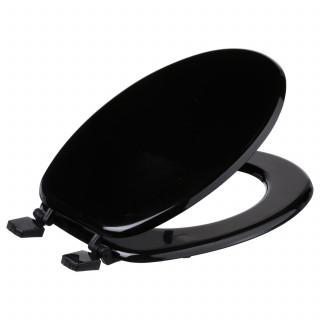 Abattant WC - Bois - Noir