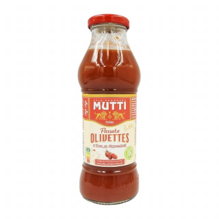 Purée de tomate passata olivettes d'Emilie-Romagne - Bouteille 400g