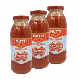 Lot 3x Sauce tomate Pizzutello - Bocal 400g