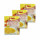 Lot 3x Soupe saveur boeuf avec pâtes étoiles - Sachet 66g