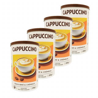 Lot 4x Cappuccino - Boîte 200g