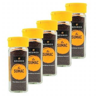 Lot 5x Sumac - Flacon 38g