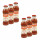 Lot 6x Purée de tomate passata olivettes d'Emilie-Romagne - Bouteille 400g