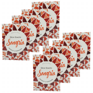 Lot 8x Sangria - Bib 3L