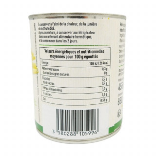 Lot 3x Duo de haricots verts et haricots beurre - Conserve 800g