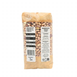 Lot 2x Haricots coco roses - Paquet 1kg