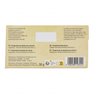 Lot 4x Infusion verveine - Boîte 30g