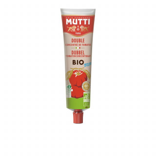 Lot 6x Double concentré de tomates Bio - sans sel ajouté - Tube 185g