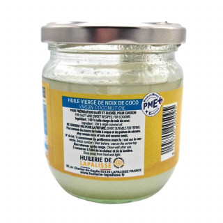 Huile vierge de coco - Pot 300ml