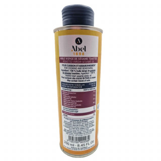 Lot 3x Huile vierge de sésame toasté - Bidon 250ml