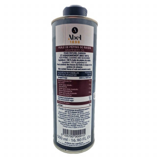 Lot 6x Huile de pépins de raisin - Bidon 50ml