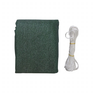 Lot de 2 brise-vues occultants en HDPE 165 gr/m² 1,20 M x 6 M - Vert