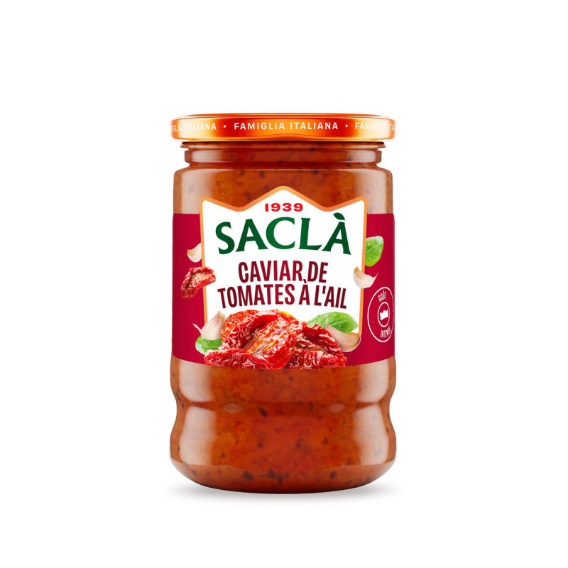 Caviar de tomates à l'ail - Pot 190g