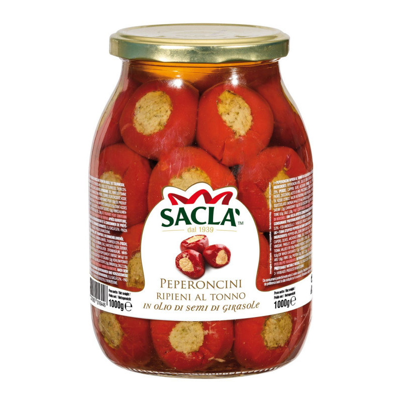 Poivrons farcis au thon - Pot 1kg