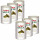 Lot 6x Cornichons conservés au vinaigre de vin - Conserve 4kg