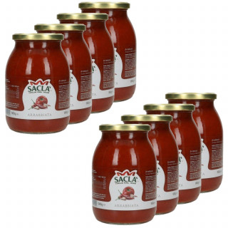 Lot 8x Arrabbiata - Pot 980g